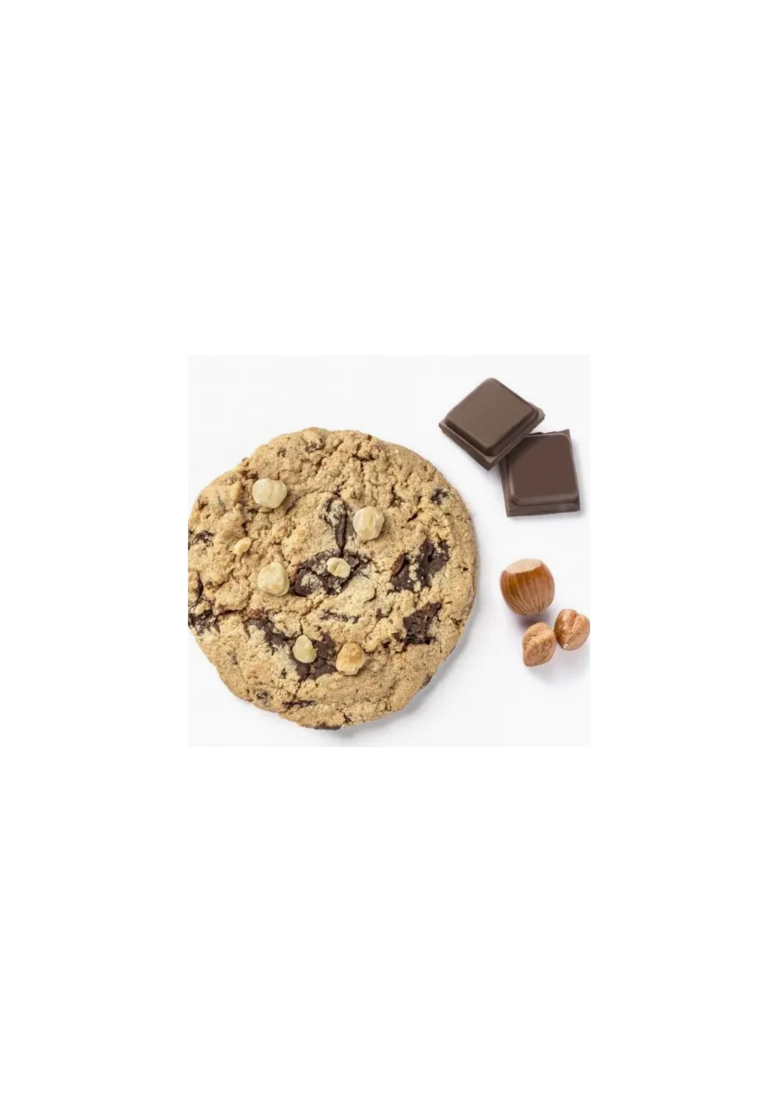 Cookie chocolat noir noisette