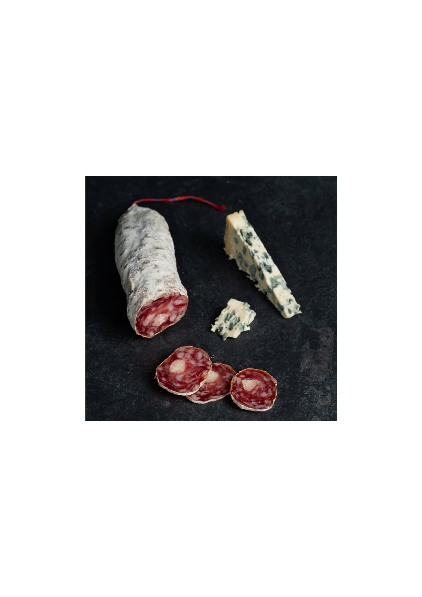 Saucisson au Roquefort