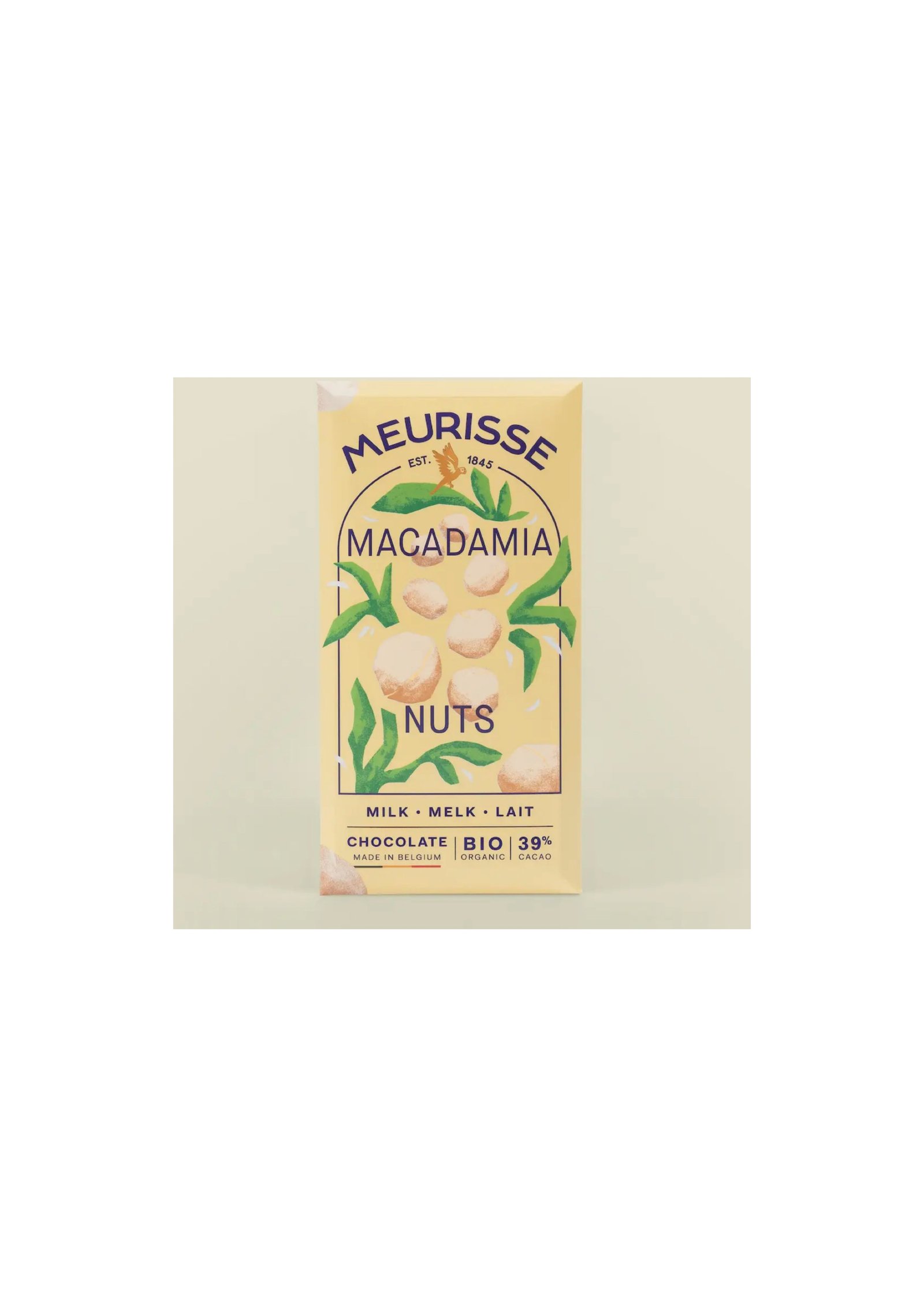 Chocolat lait macadamia
